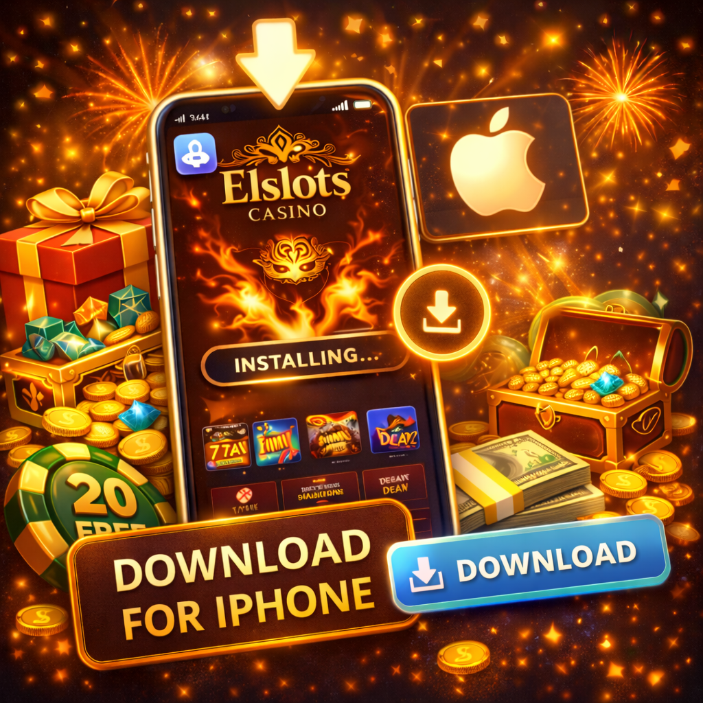 Завантажити El Slots на iPhone: додати сайт на головний екран і запускати гральний клуб в один дотик
